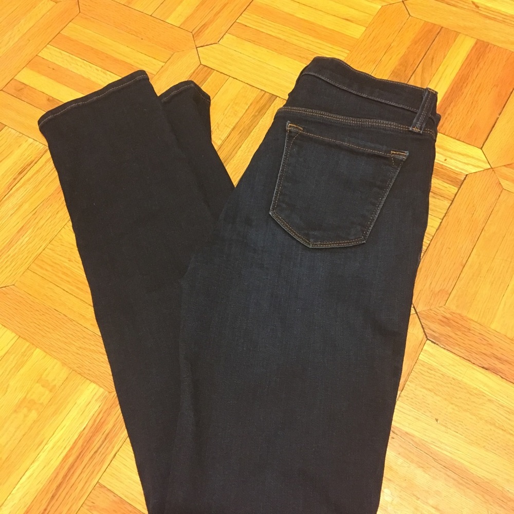 J brand dark wash skinny jeans